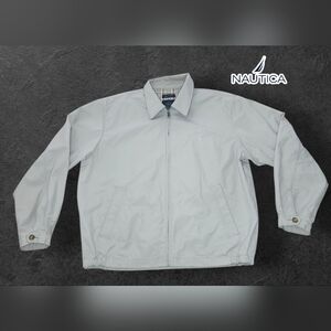 NAUTICA Grey Windbreaker - XLarge